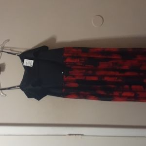 Womens Floral Gown/Dress